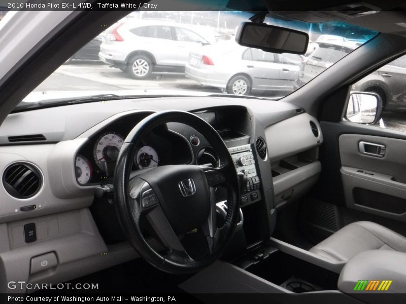 Taffeta White / Gray 2010 Honda Pilot EX-L 4WD