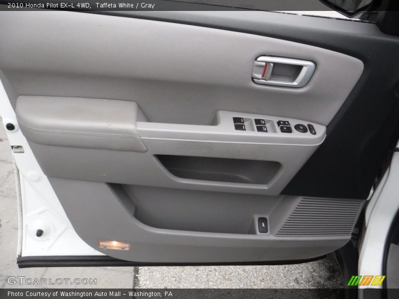 Taffeta White / Gray 2010 Honda Pilot EX-L 4WD