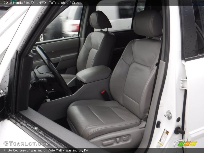 Taffeta White / Gray 2010 Honda Pilot EX-L 4WD