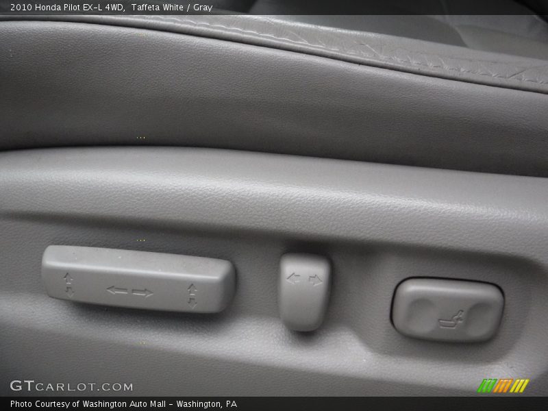 Taffeta White / Gray 2010 Honda Pilot EX-L 4WD