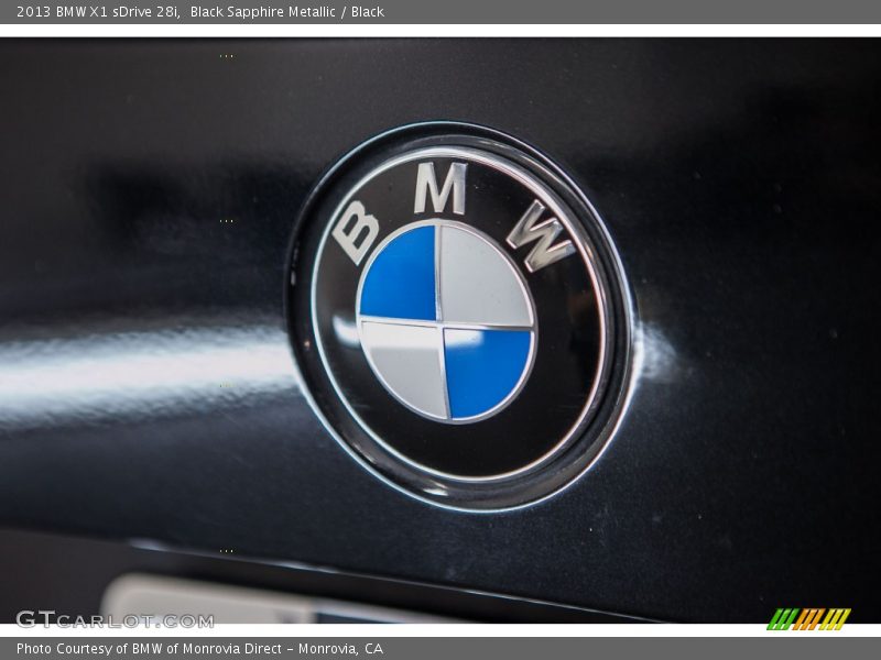 Black Sapphire Metallic / Black 2013 BMW X1 sDrive 28i