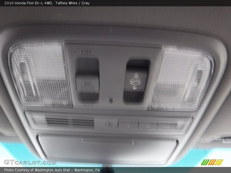 Taffeta White / Gray 2010 Honda Pilot EX-L 4WD