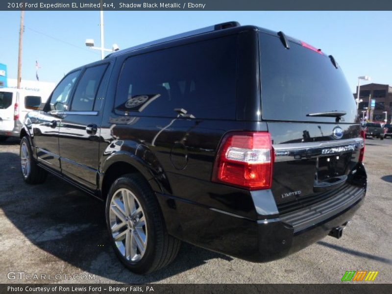 Shadow Black Metallic / Ebony 2016 Ford Expedition EL Limited 4x4