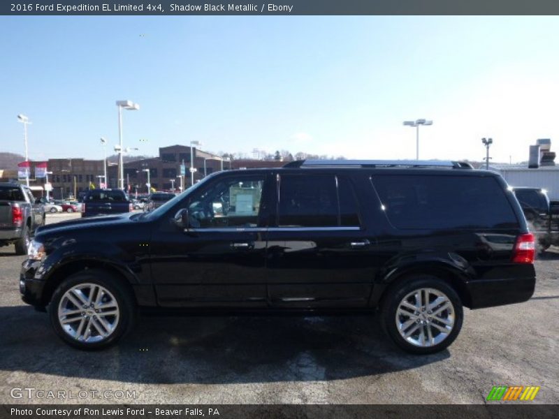 Shadow Black Metallic / Ebony 2016 Ford Expedition EL Limited 4x4
