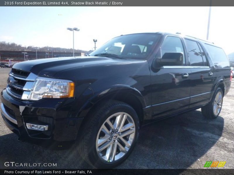 Shadow Black Metallic / Ebony 2016 Ford Expedition EL Limited 4x4