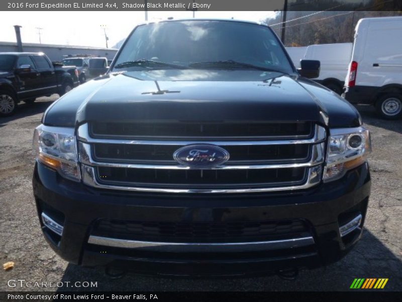 Shadow Black Metallic / Ebony 2016 Ford Expedition EL Limited 4x4