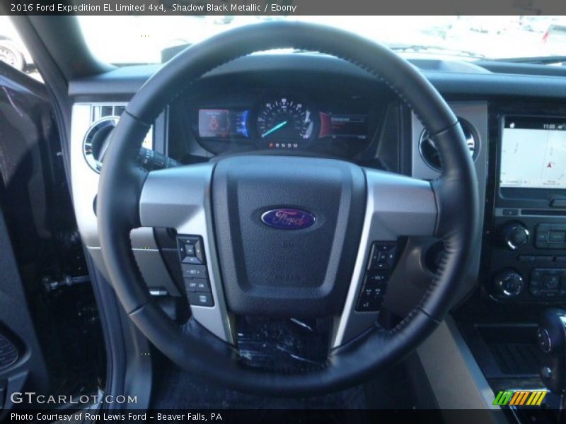 Shadow Black Metallic / Ebony 2016 Ford Expedition EL Limited 4x4