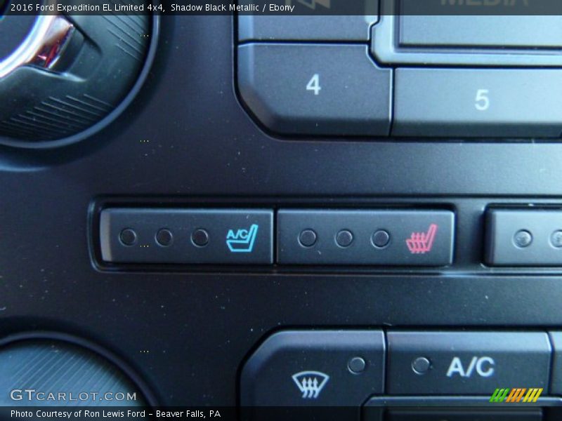 Shadow Black Metallic / Ebony 2016 Ford Expedition EL Limited 4x4