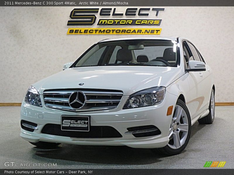 Arctic White / Almond/Mocha 2011 Mercedes-Benz C 300 Sport 4Matic