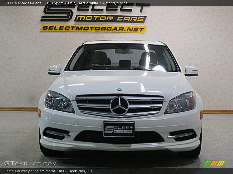 Arctic White / Almond/Mocha 2011 Mercedes-Benz C 300 Sport 4Matic