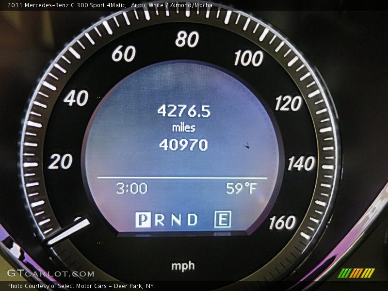 Arctic White / Almond/Mocha 2011 Mercedes-Benz C 300 Sport 4Matic