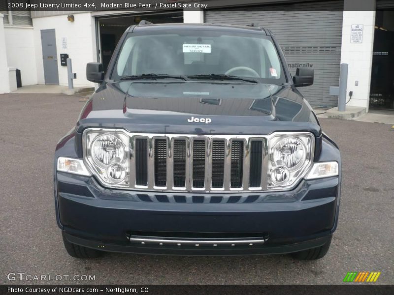 Modern Blue Pearl / Pastel Slate Gray 2008 Jeep Liberty Limited 4x4
