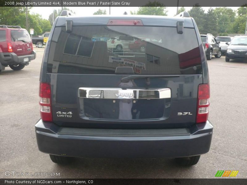 Modern Blue Pearl / Pastel Slate Gray 2008 Jeep Liberty Limited 4x4