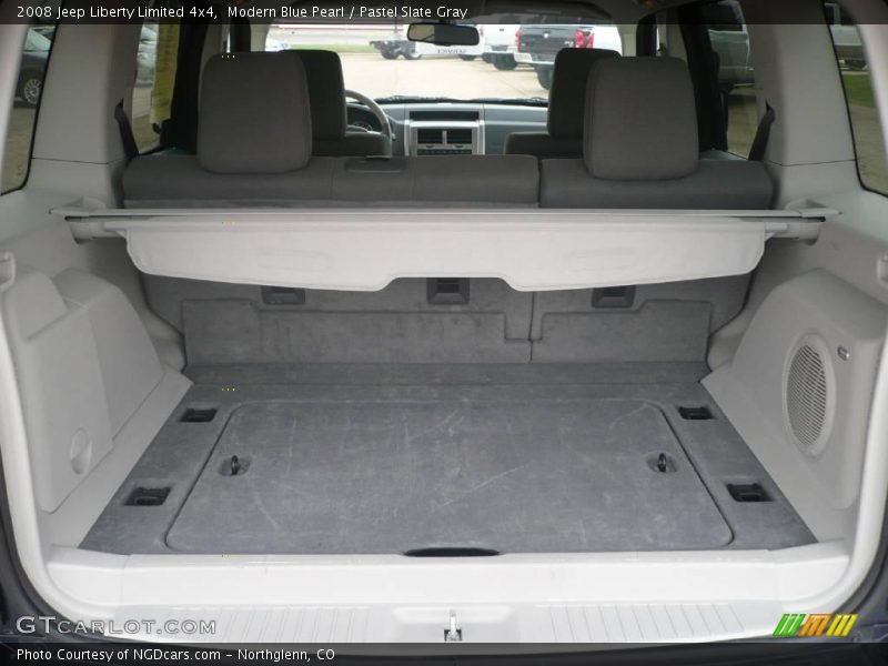 Modern Blue Pearl / Pastel Slate Gray 2008 Jeep Liberty Limited 4x4