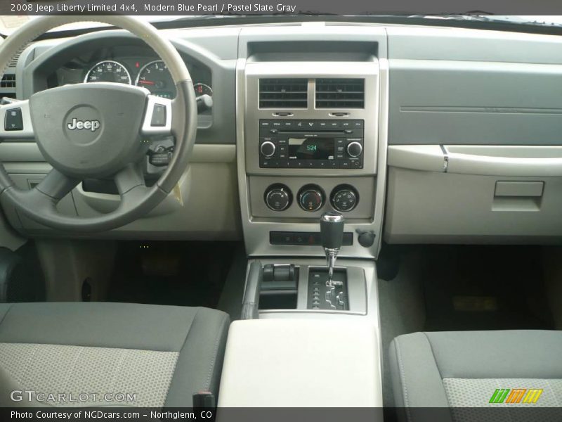 Modern Blue Pearl / Pastel Slate Gray 2008 Jeep Liberty Limited 4x4