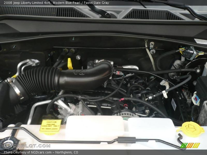 Modern Blue Pearl / Pastel Slate Gray 2008 Jeep Liberty Limited 4x4
