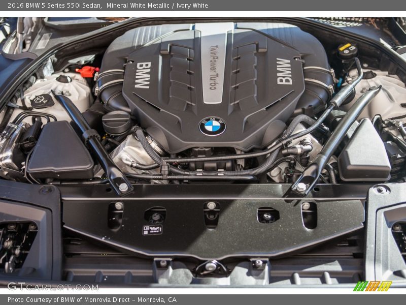  2016 5 Series 550i Sedan Engine - 4.4 Liter DI TwinPower Turbocharged DOHC 32-Valve VVT V8