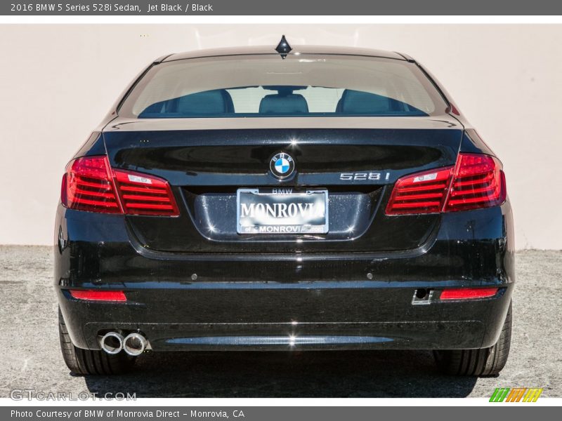 Jet Black / Black 2016 BMW 5 Series 528i Sedan