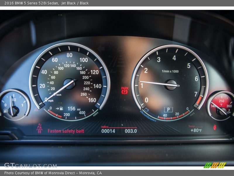 Jet Black / Black 2016 BMW 5 Series 528i Sedan