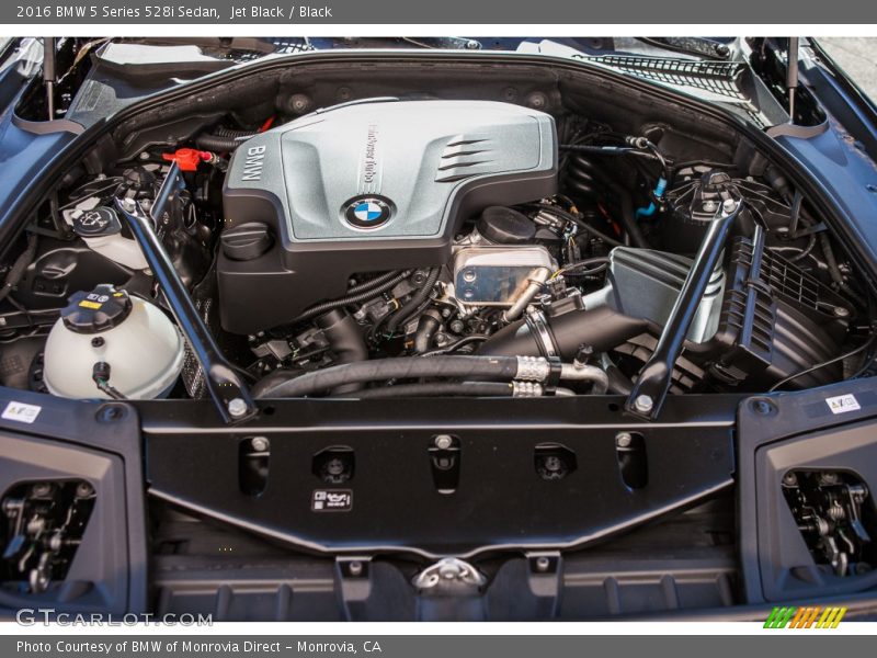 Jet Black / Black 2016 BMW 5 Series 528i Sedan