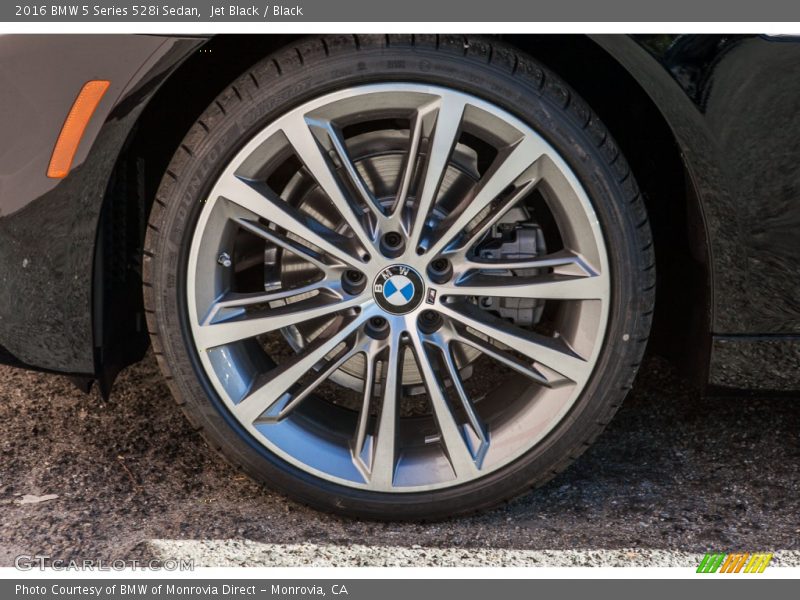 Jet Black / Black 2016 BMW 5 Series 528i Sedan