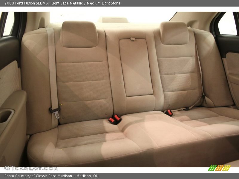 Light Sage Metallic / Medium Light Stone 2008 Ford Fusion SEL V6