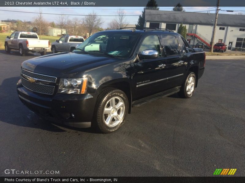 Black / Ebony 2013 Chevrolet Avalanche LTZ 4x4