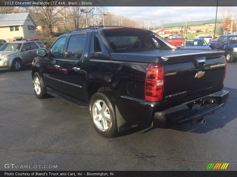 Black / Ebony 2013 Chevrolet Avalanche LTZ 4x4