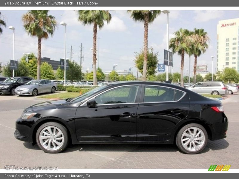 Crystal Black Pearl / Ebony 2016 Acura ILX Premium