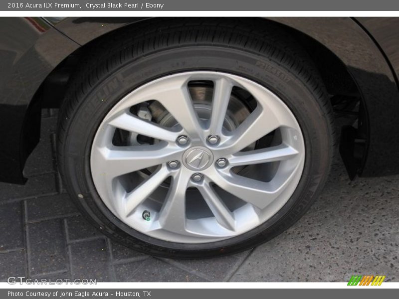 Crystal Black Pearl / Ebony 2016 Acura ILX Premium