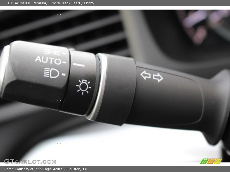 Crystal Black Pearl / Ebony 2016 Acura ILX Premium