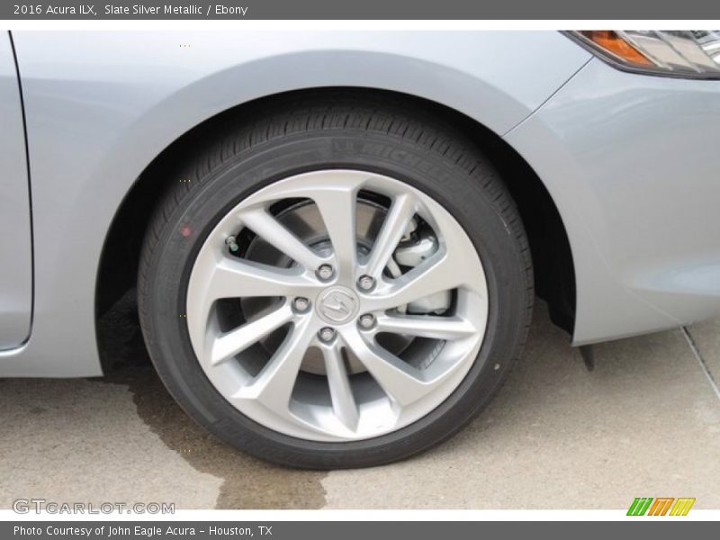 Slate Silver Metallic / Ebony 2016 Acura ILX