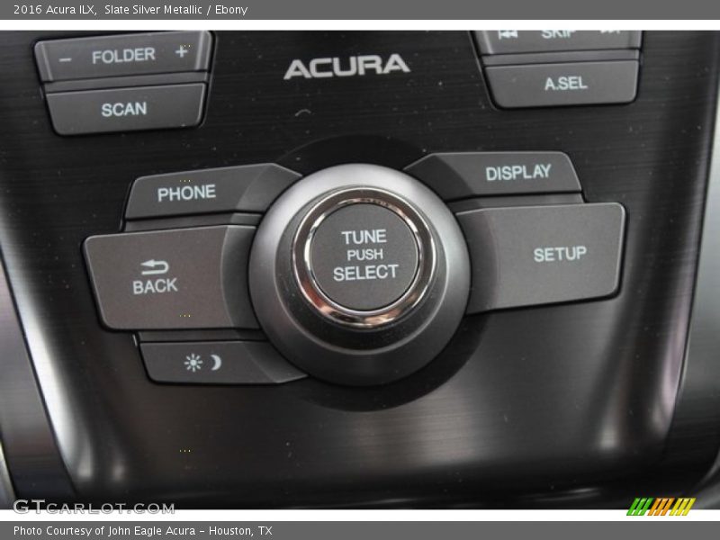Slate Silver Metallic / Ebony 2016 Acura ILX