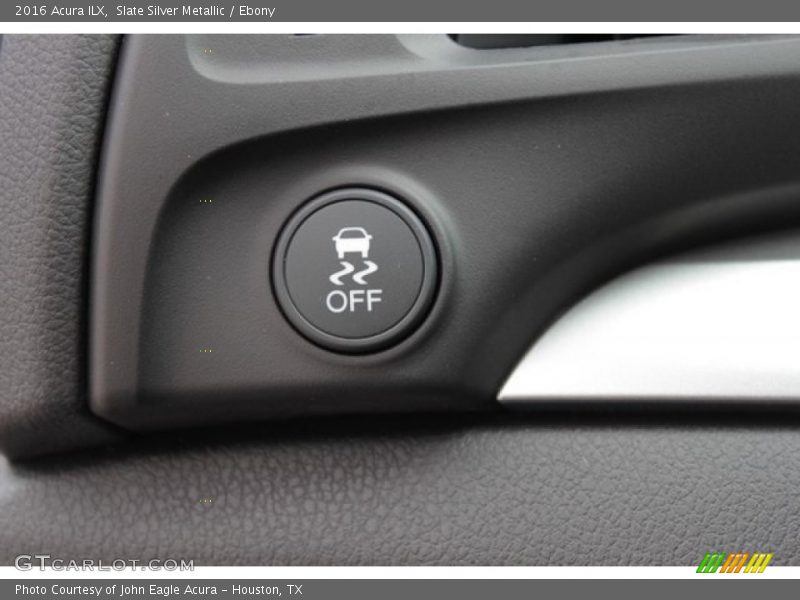 Slate Silver Metallic / Ebony 2016 Acura ILX