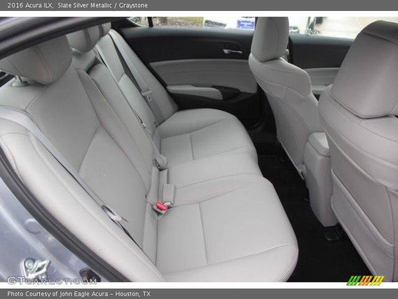 Slate Silver Metallic / Graystone 2016 Acura ILX