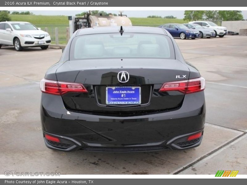 Crystal Black Pearl / Graystone 2016 Acura ILX Premium