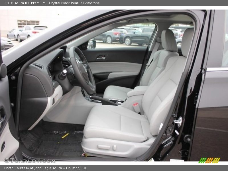 Crystal Black Pearl / Graystone 2016 Acura ILX Premium