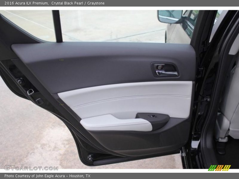 Crystal Black Pearl / Graystone 2016 Acura ILX Premium