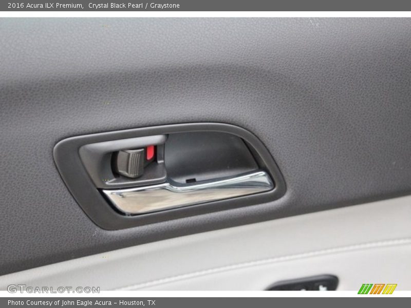 Crystal Black Pearl / Graystone 2016 Acura ILX Premium