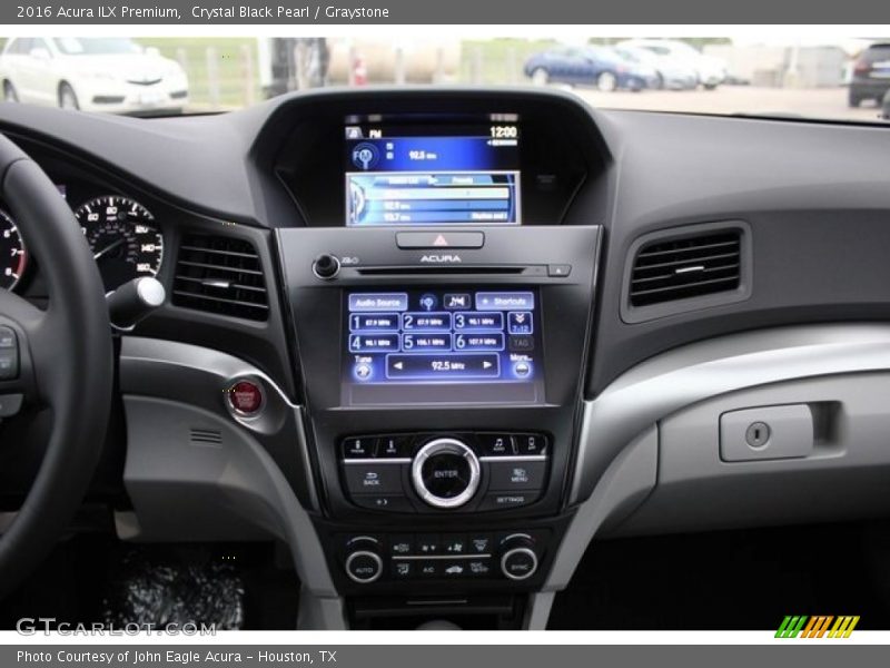 Crystal Black Pearl / Graystone 2016 Acura ILX Premium