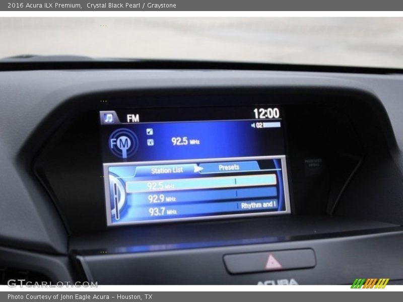 Crystal Black Pearl / Graystone 2016 Acura ILX Premium