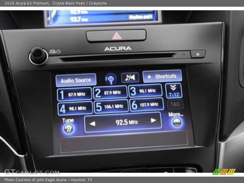 Crystal Black Pearl / Graystone 2016 Acura ILX Premium
