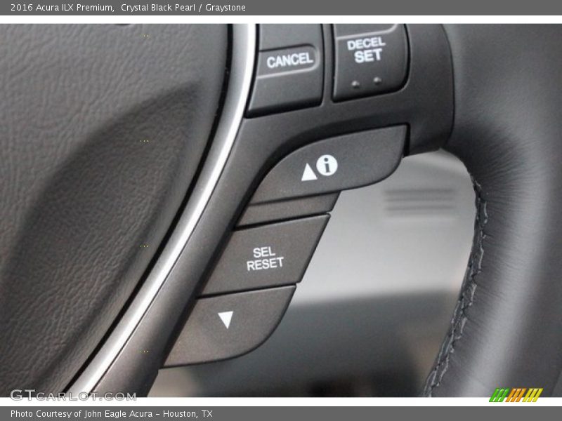 Crystal Black Pearl / Graystone 2016 Acura ILX Premium