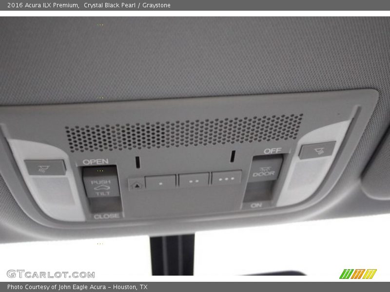 Crystal Black Pearl / Graystone 2016 Acura ILX Premium