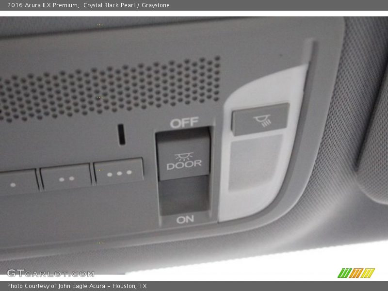 Crystal Black Pearl / Graystone 2016 Acura ILX Premium