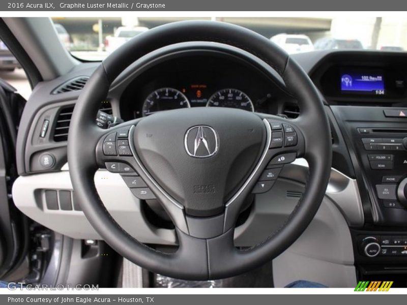 Graphite Luster Metallic / Graystone 2016 Acura ILX