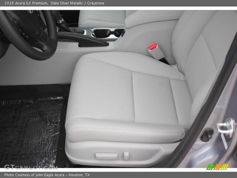 Slate Silver Metallic / Graystone 2016 Acura ILX Premium