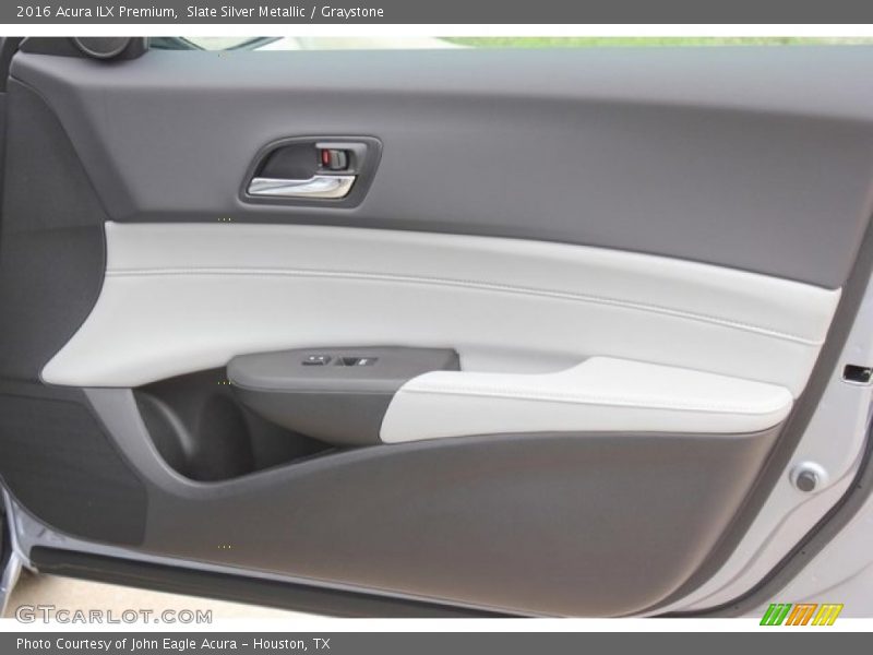 Slate Silver Metallic / Graystone 2016 Acura ILX Premium