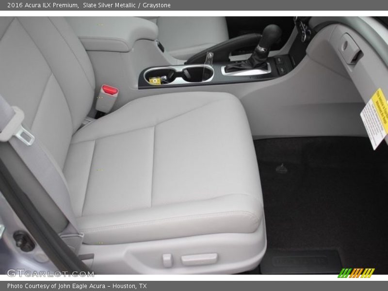 Slate Silver Metallic / Graystone 2016 Acura ILX Premium