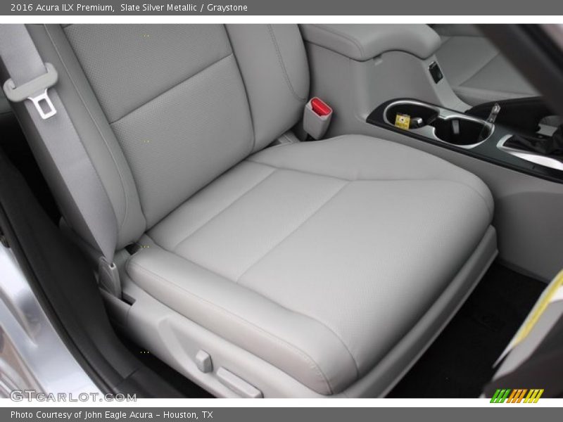 Slate Silver Metallic / Graystone 2016 Acura ILX Premium